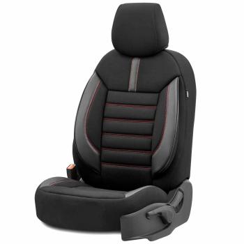 Auto Sitzbezug Set Universal Vorne und Hinten Komfortabel Komplett Set
